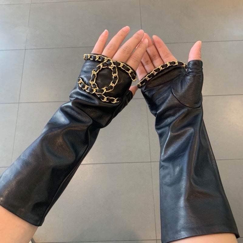 CHanel Gloves M L hm42